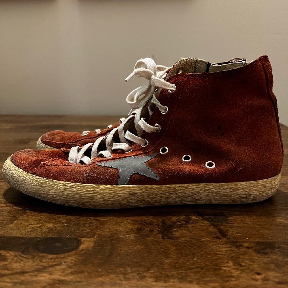 Golden Goose Mens High Top Francy S 10